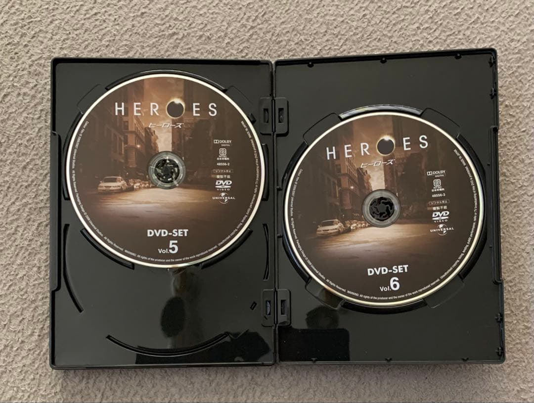 HEROS/ヒーローズ　DVD セット
