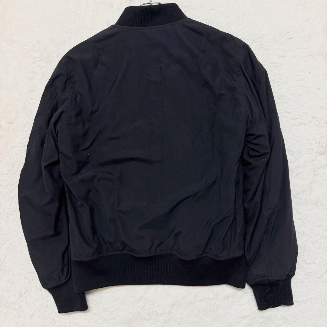 ショット× デラックスク MA-1 中綿フライトジャケット M ブラック
