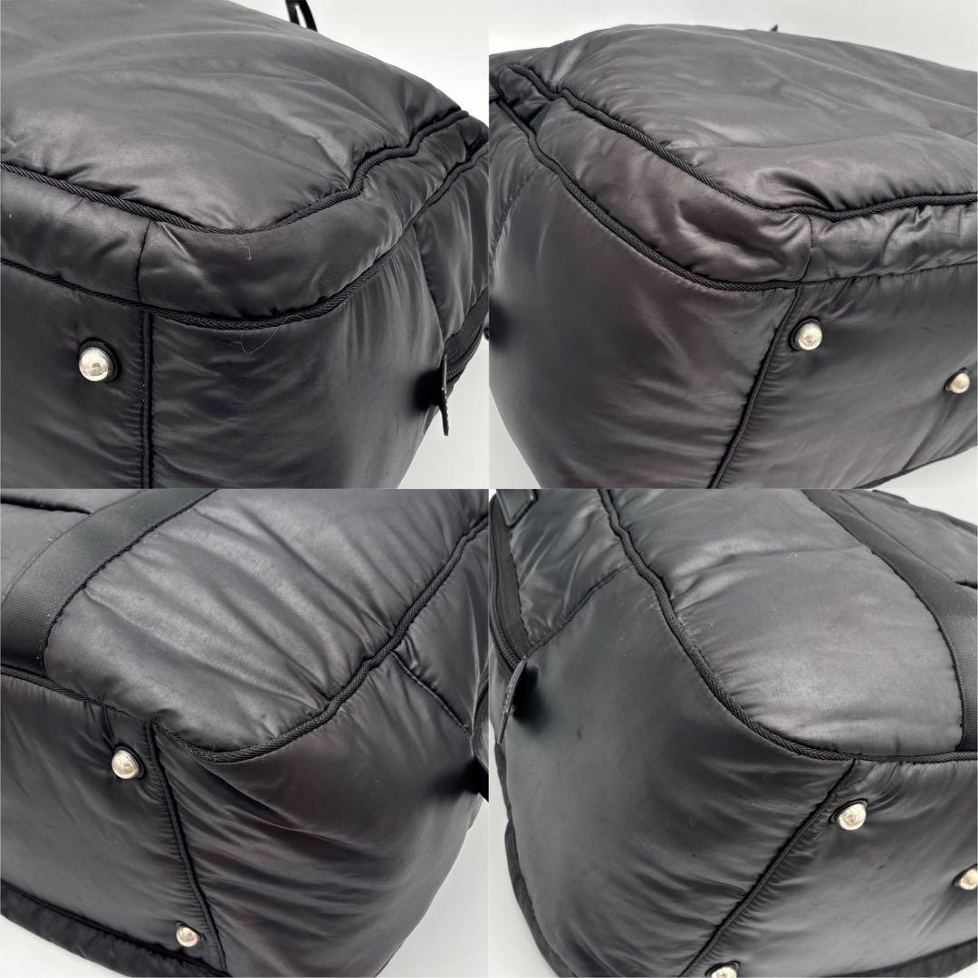 agnès b VOYAGE アニエスベー ボストンバッグ 2WAY 南京錠 鍵