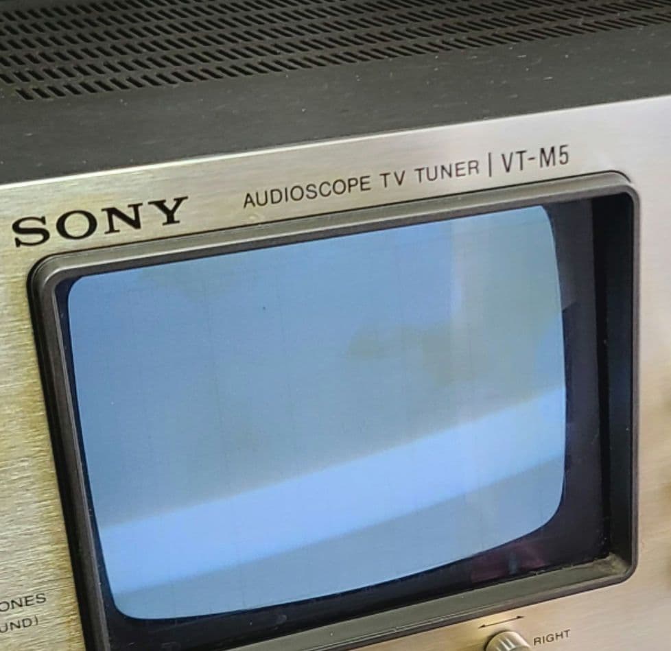 SONY VT-M5 オーディオスコープ TVチューナー