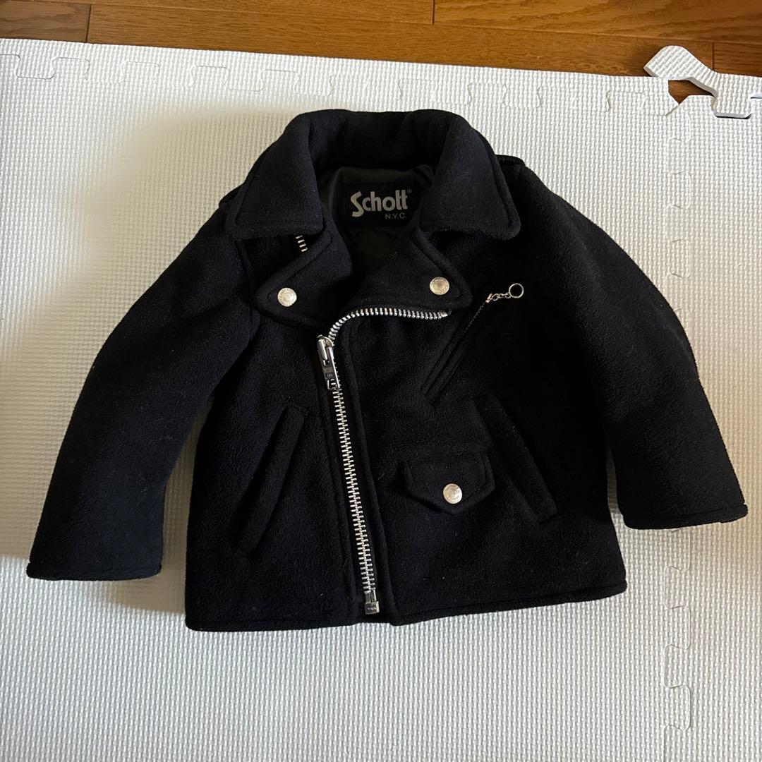 schott キッズ　ライダース　90センチ