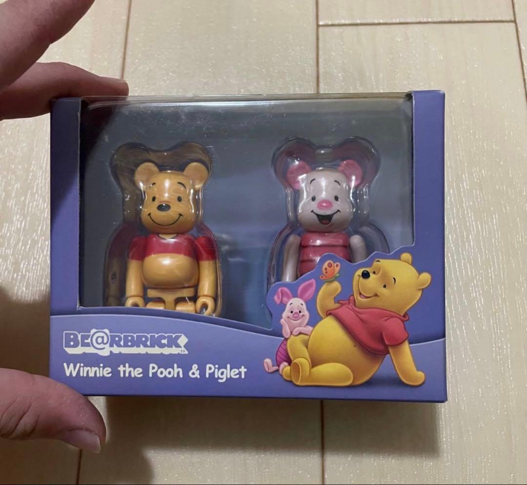 【✨新品✨】BE@RBRICK ベアブリック　ミッキー&ミニー プーさんセット