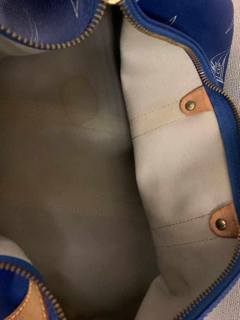 Louis Vuitton ルイ・ヴィトン カップキーポル45 ボストンバッグ青