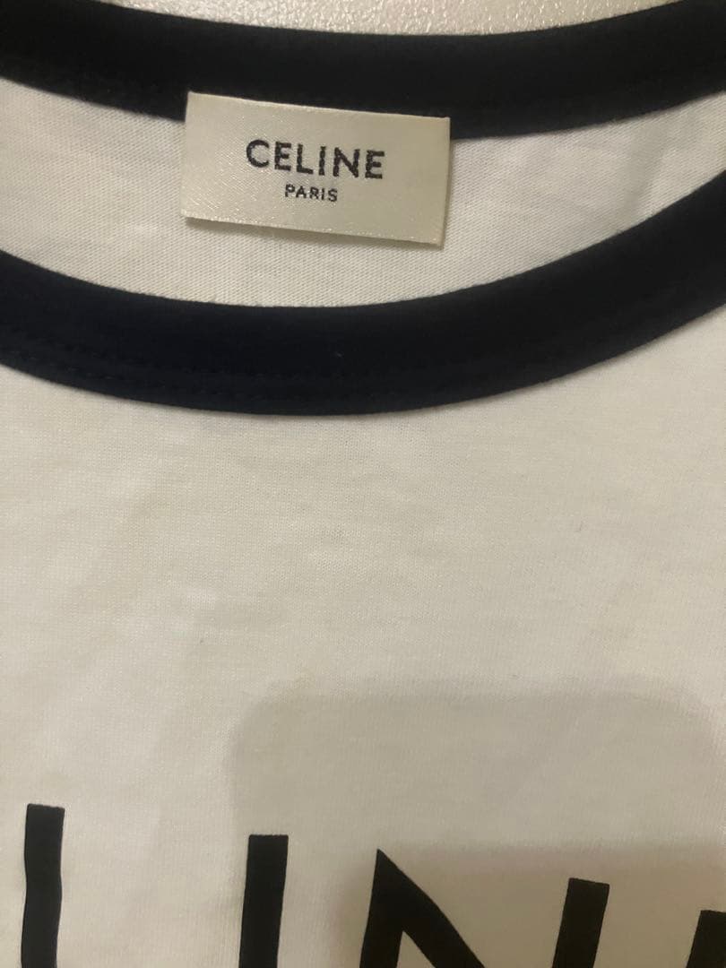 CELINE ロゴ 半袖Tシャツ