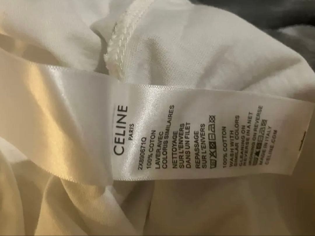 CELINE ロゴ 半袖Tシャツ