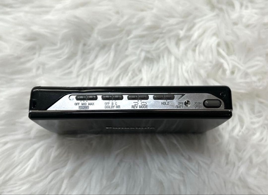 Panasonic RQ-S65 ポータブルカセットプレーヤー ブラックジャンク