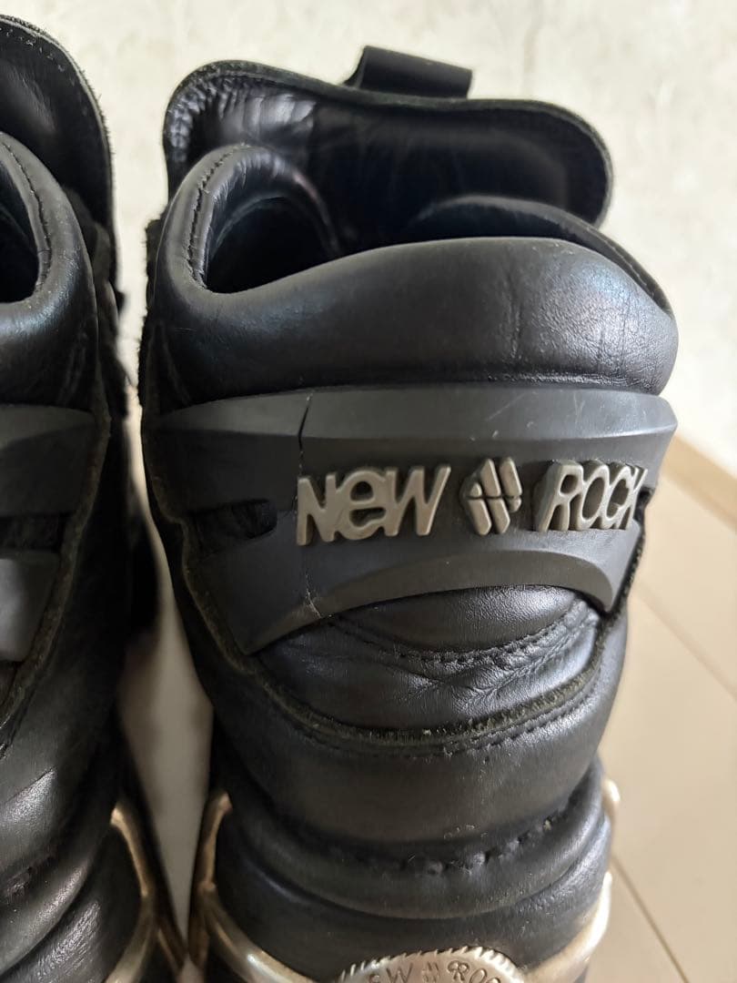 ⭕️値下げ【訳アリ】NEW ROCK ブーツ 24.5 ［M-106- S1］