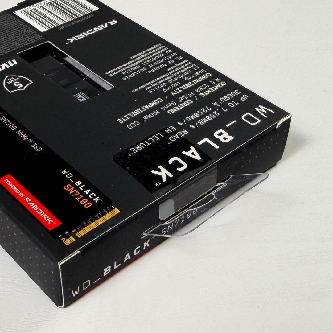 WD_BLACK SN7100シリーズ M.2 2280 SSD 1TB