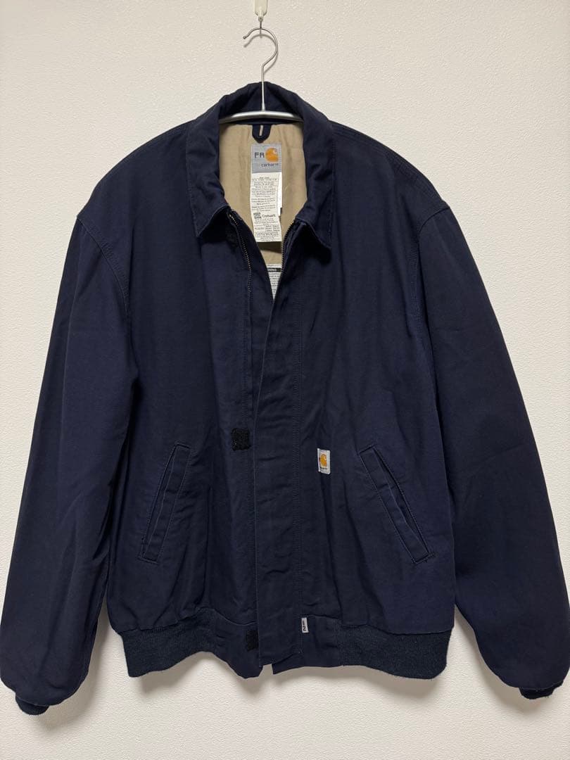 Made in USA Carhartt ネイビー ジャケットRN14806