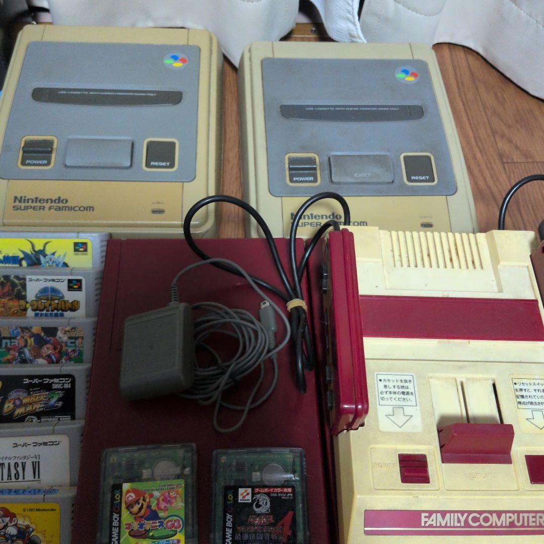 Wii本体とスーパーファミコンとファミコンとDSLLと各種ソフトセット