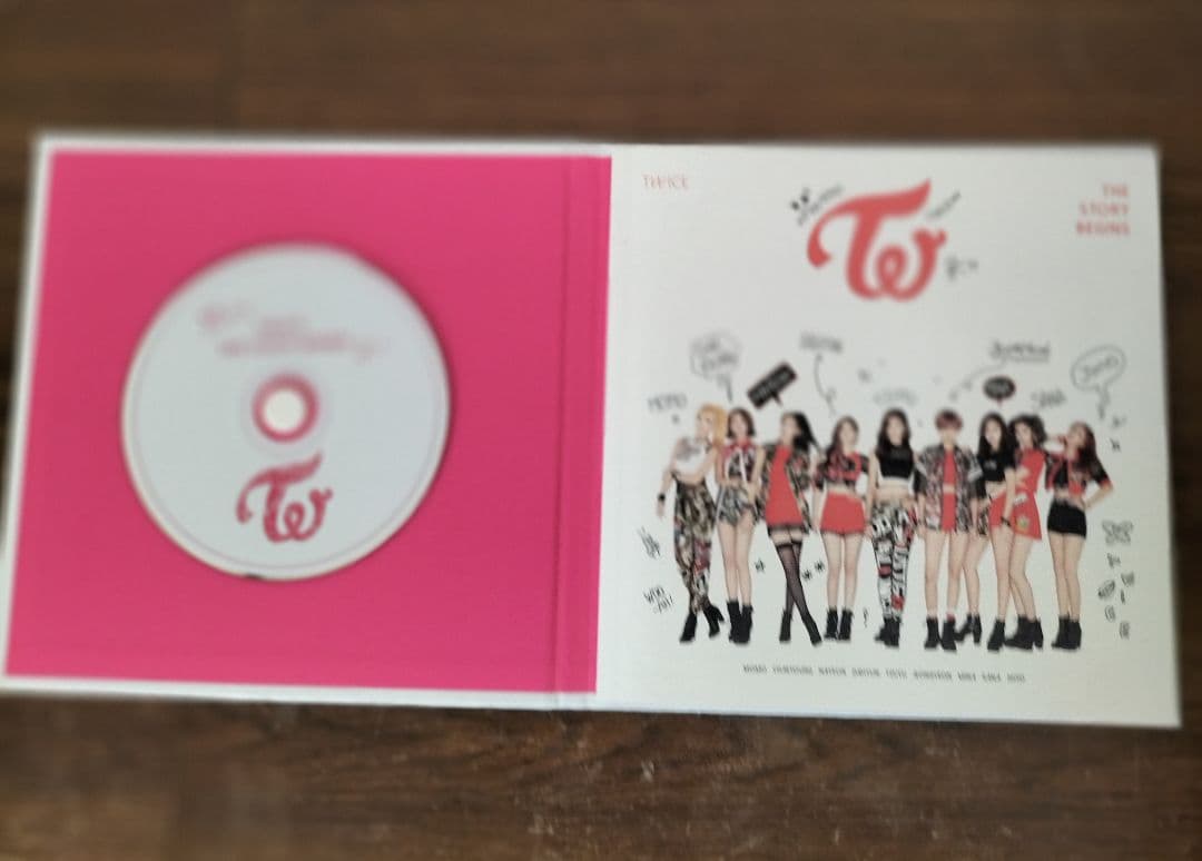 TWICE The story begins サインCD