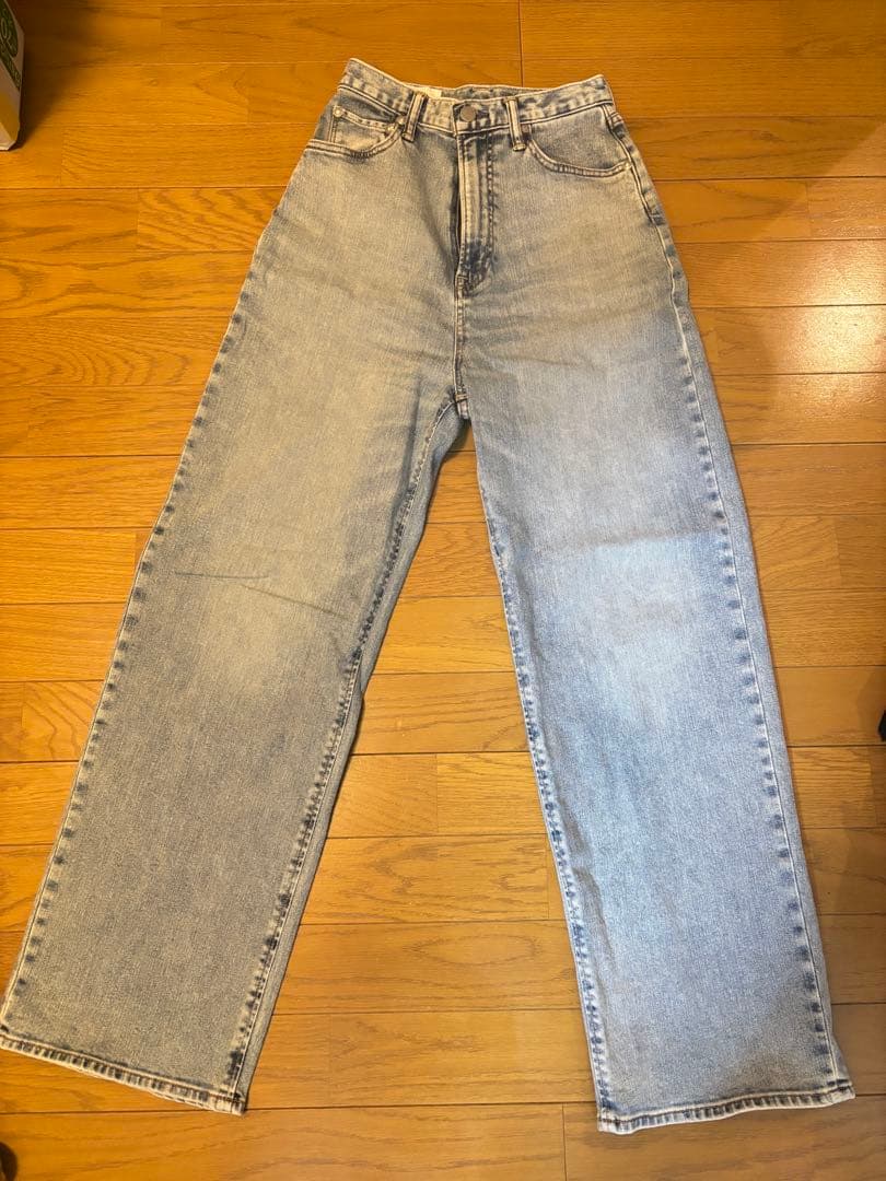 ëpa ライトブルー ストレートデニム