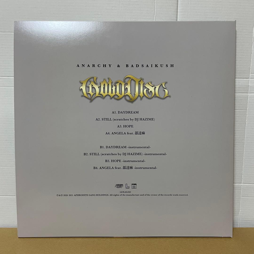 【専用】【未使用】ANARCHY & BADSAIKUSH Gold Disc