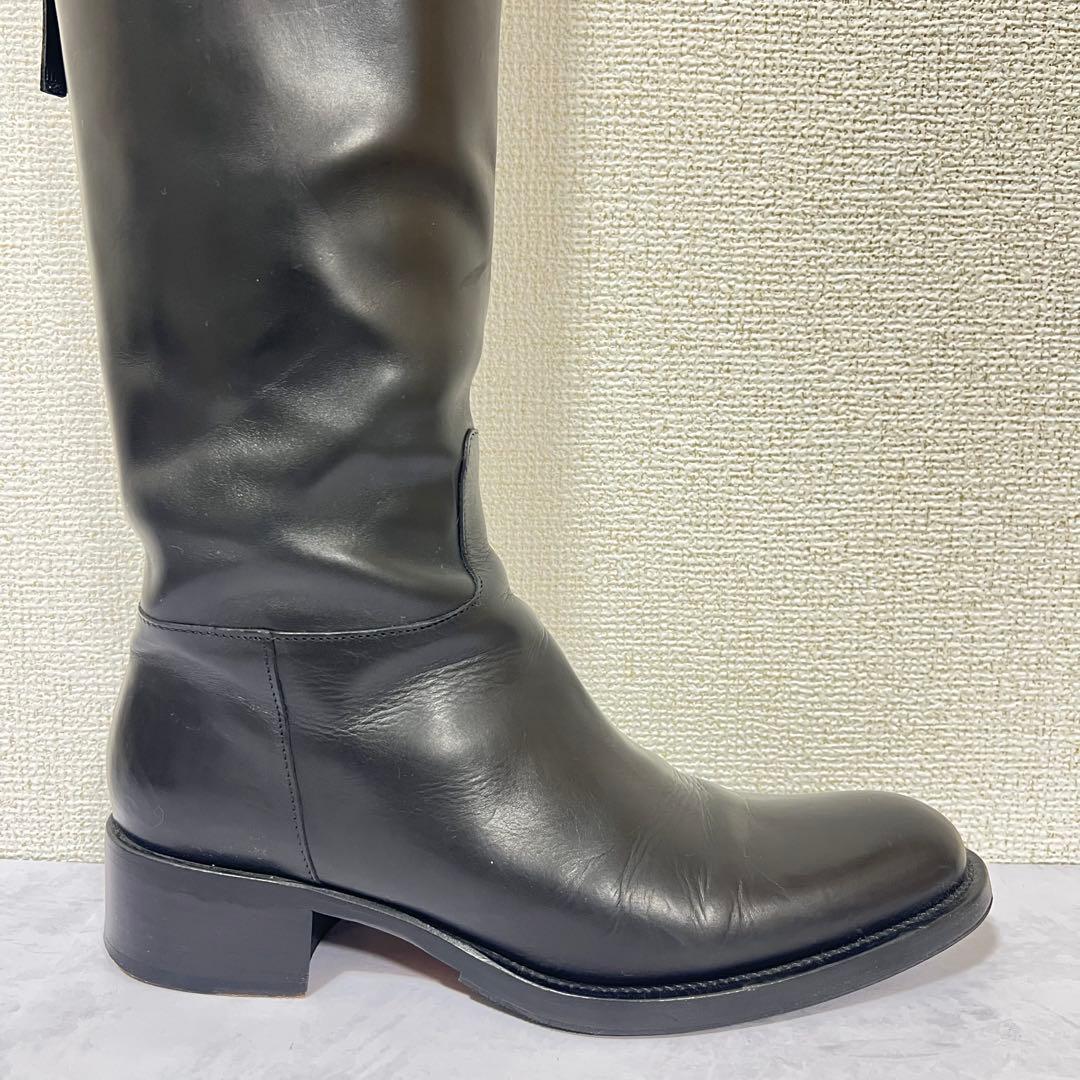 ❣️美品❣️SARTORE サルトル ジョッキーブーツ ロングブーツ レザー 黒