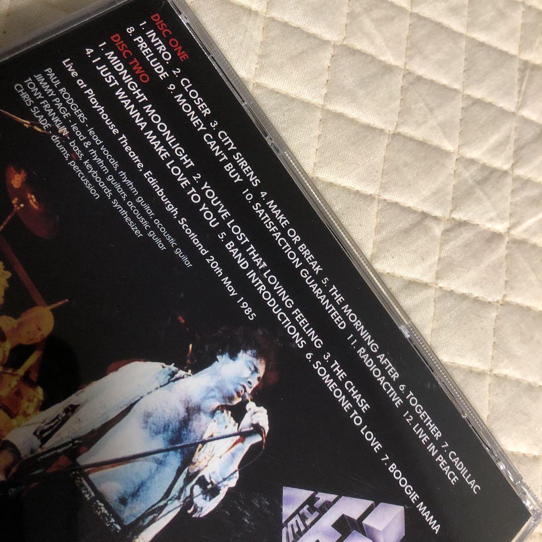SBD！THE FIRM/ Edinburgh 1985/ Jimmy Page