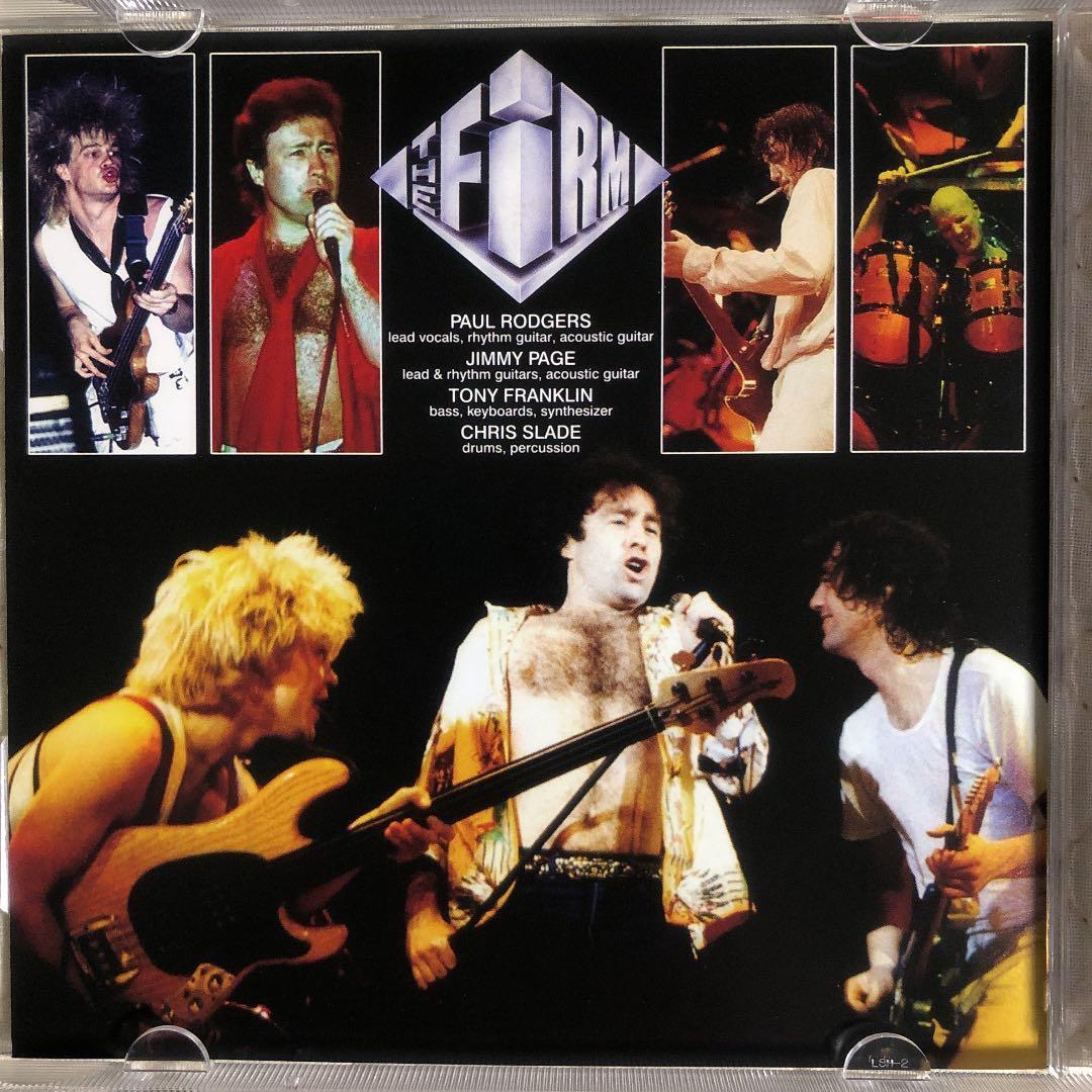 SBD！THE FIRM/ Edinburgh 1985/ Jimmy Page