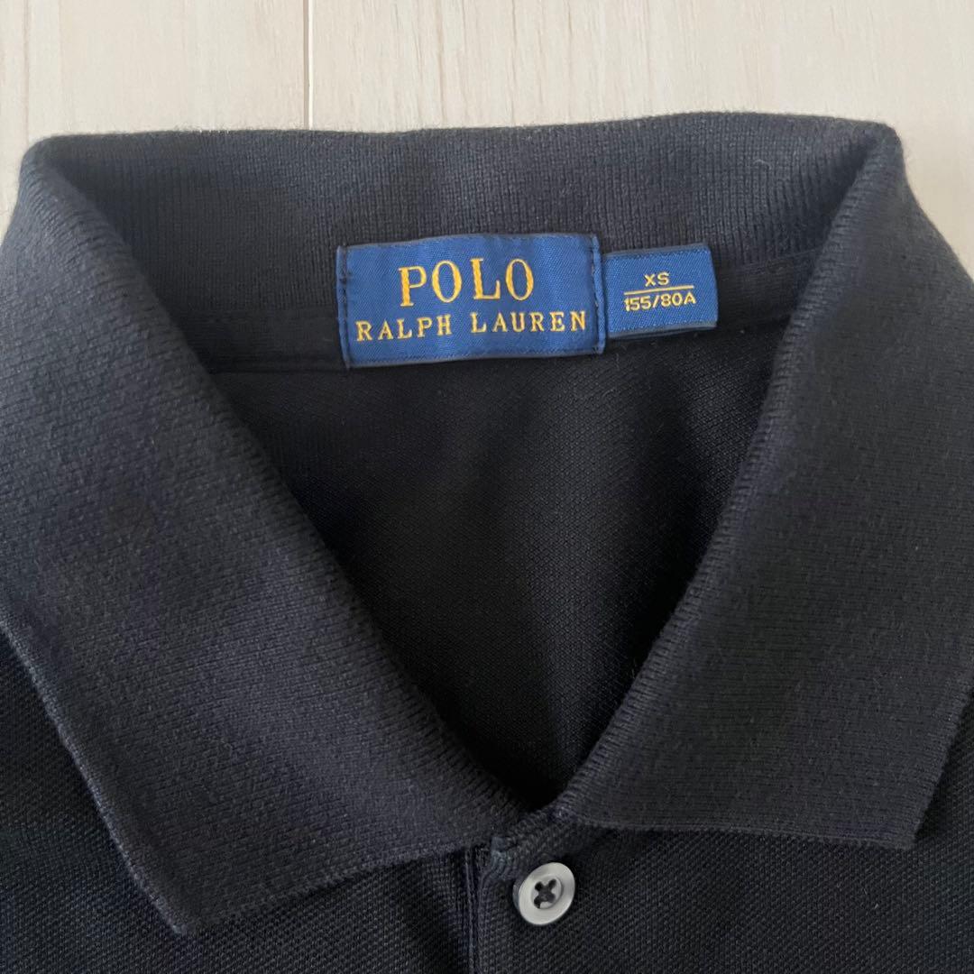 POLO ラルフローレン 黒 ポロシャツ XSサイズ