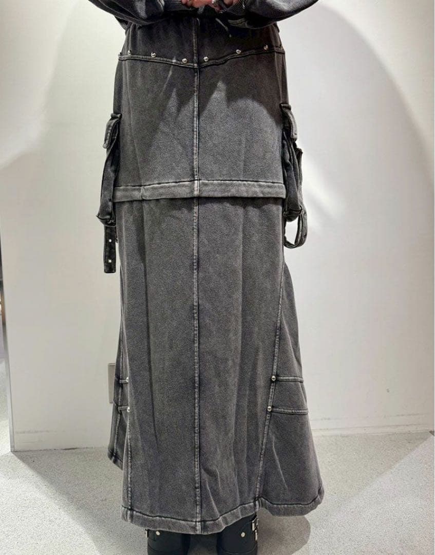 現行品 25AW REFLEM レフレム 2wayカーゴロングスカート