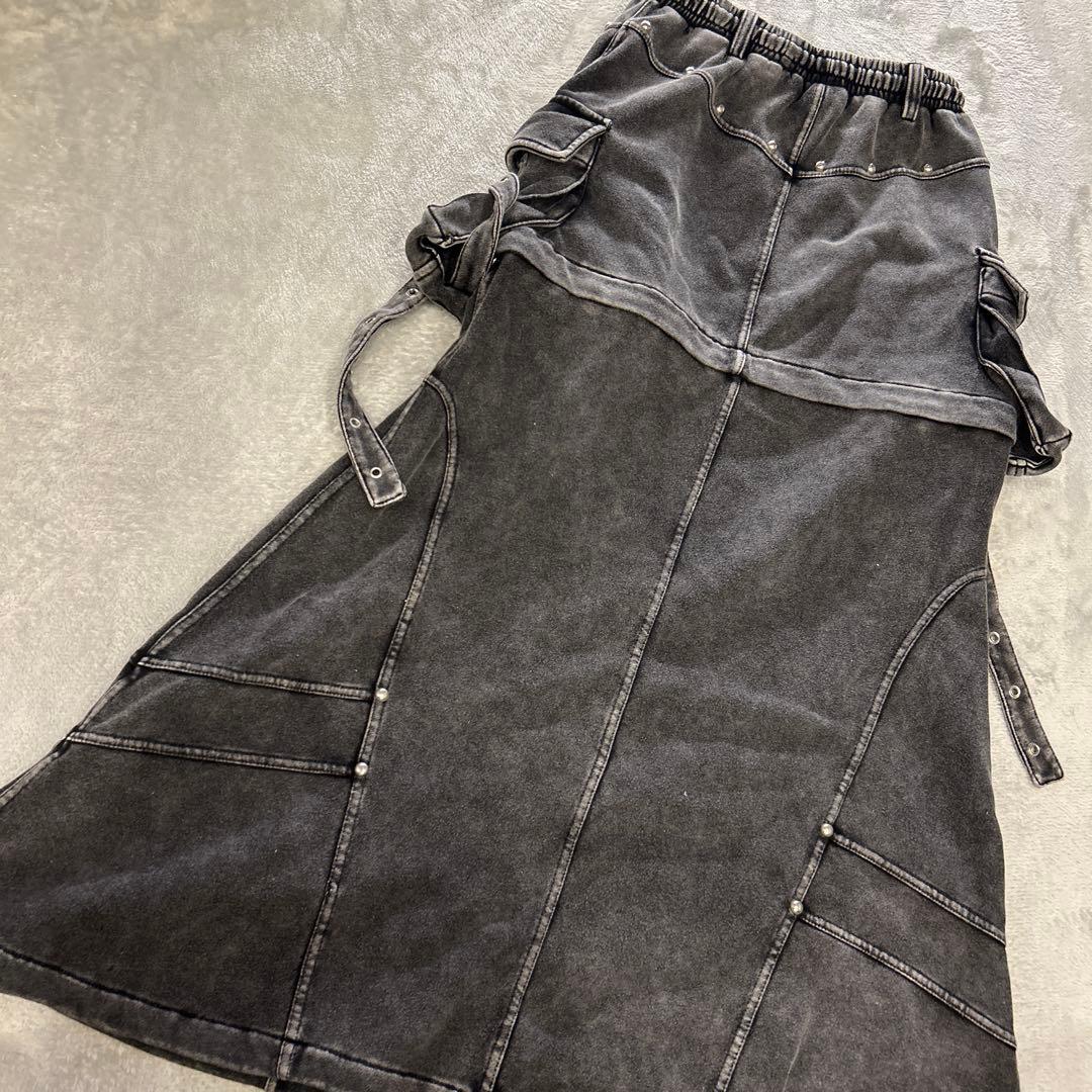 現行品 25AW REFLEM レフレム 2wayカーゴロングスカート
