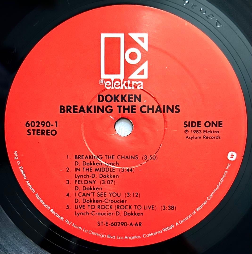Dokken ドッケン 83年〜87年 LPレコード国内盤/米国盤/全4枚