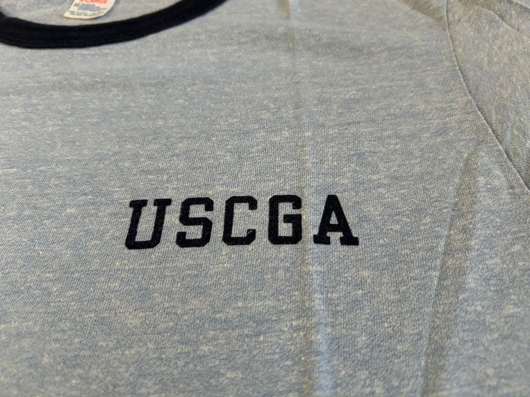 vintage champion USCGA リンガーTシャツ