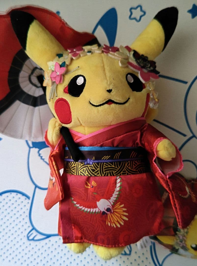 ポケモンセンター京都限定 舞妓はん ピカチュウ ぬいぐるみ