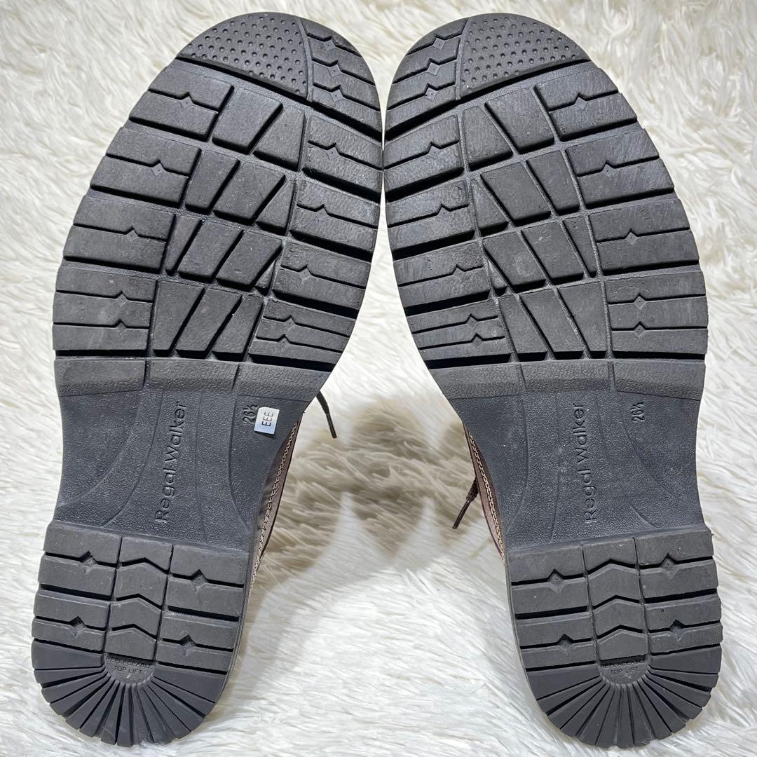 極美品☆リーガルウォーカー モカシンシューズ 26.5㎝ ブラウン 本革 幅広
