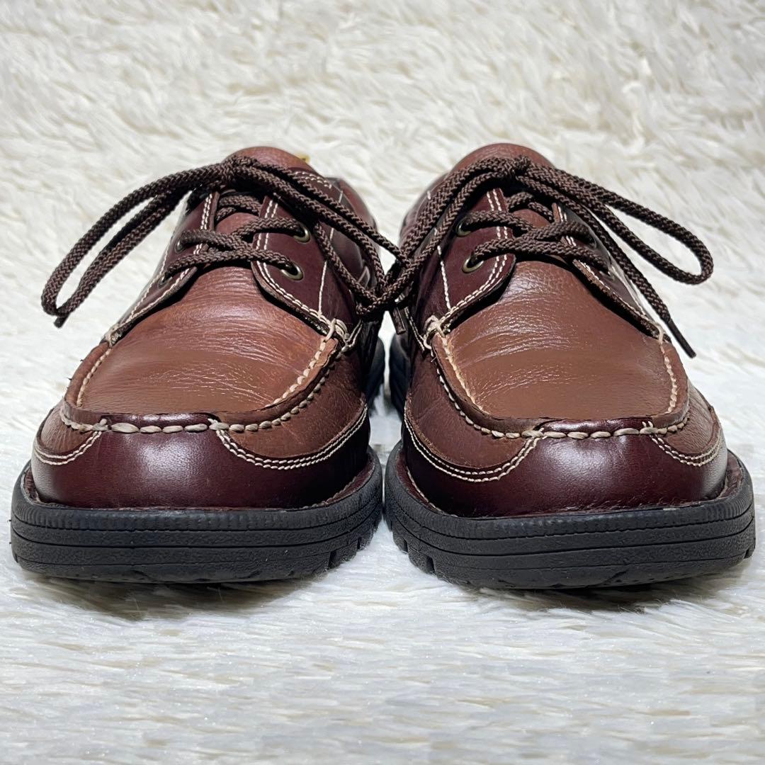 極美品☆リーガルウォーカー モカシンシューズ 26.5㎝ ブラウン 本革 幅広