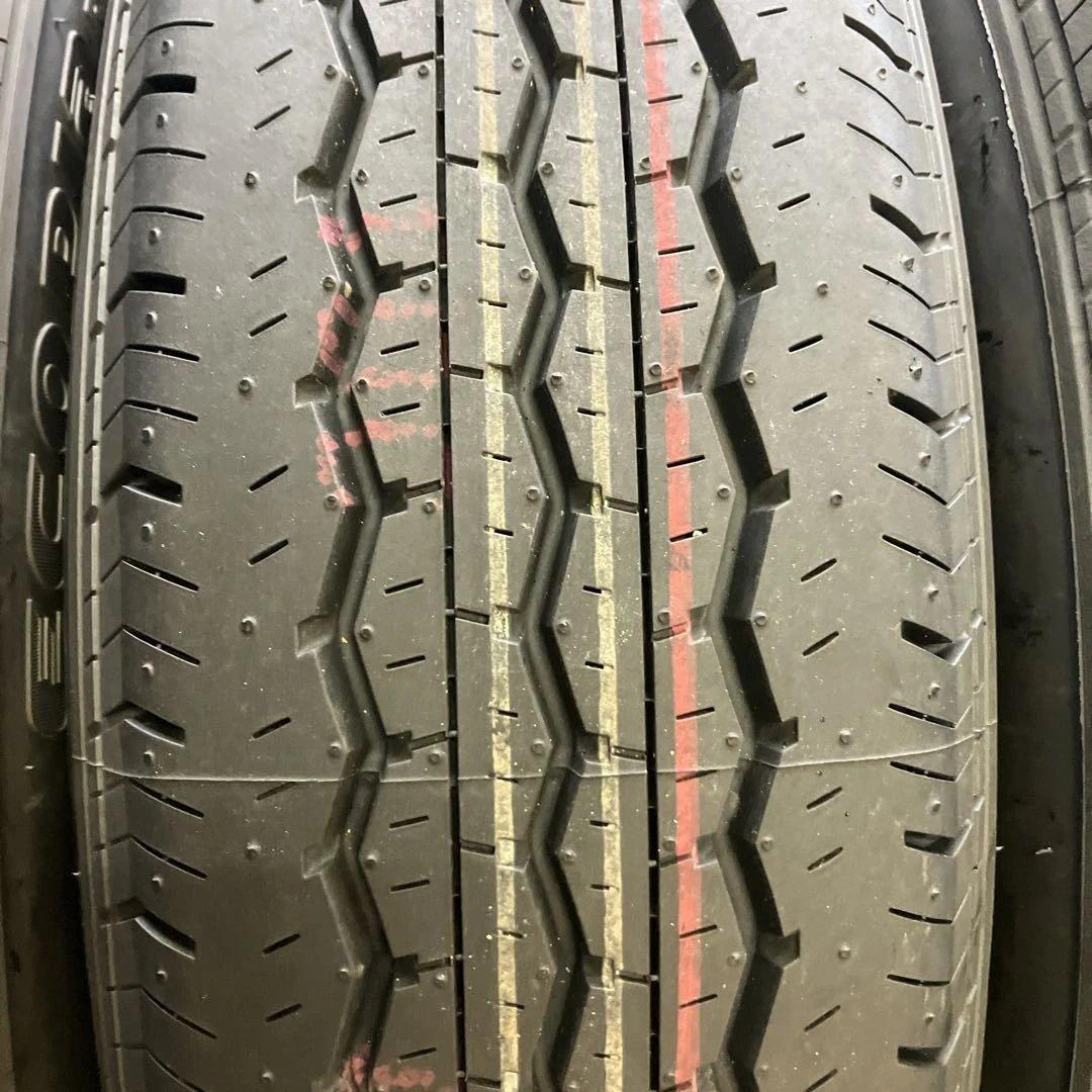 【新車外し】BS エコピアRD613 195/80R15 107LT 4本セット