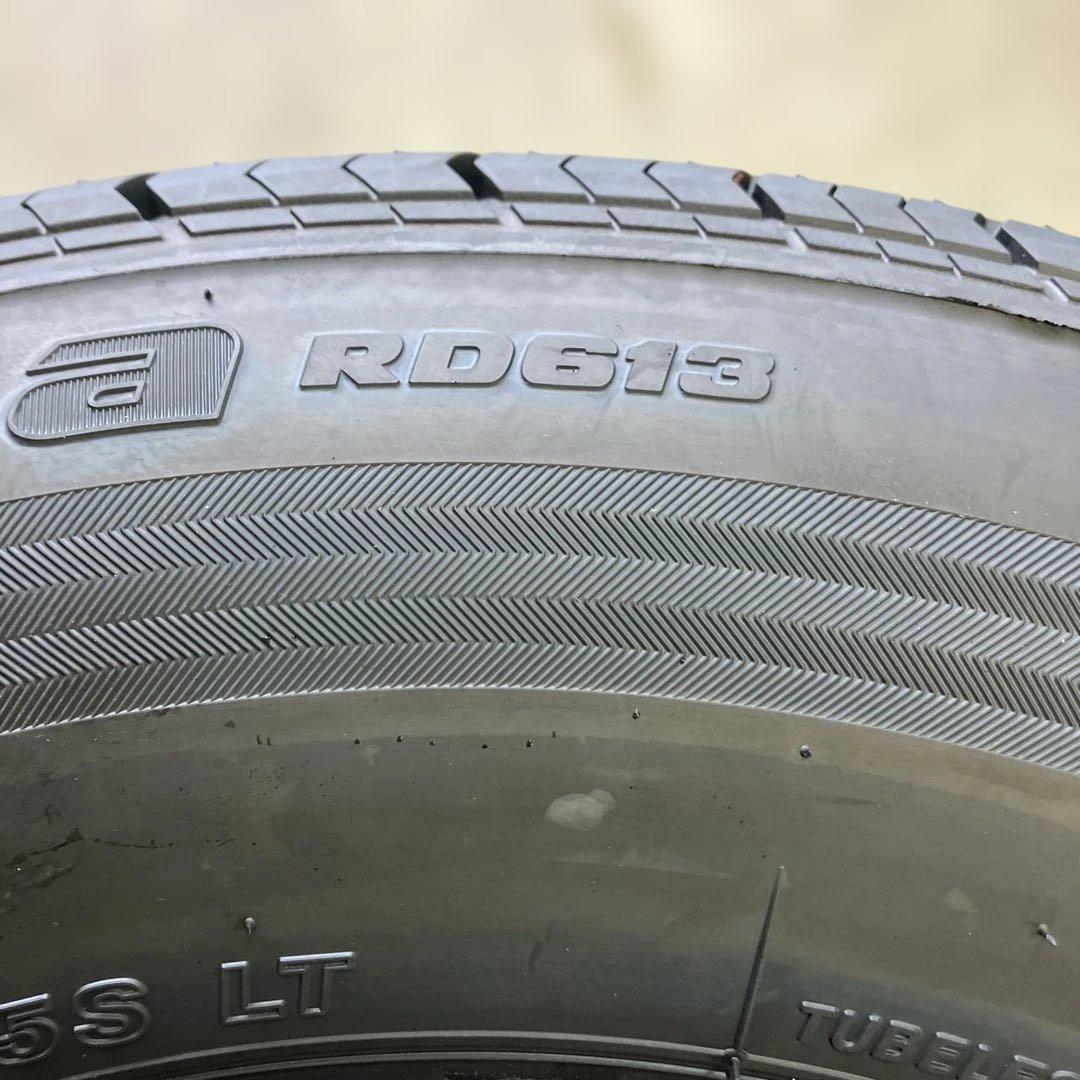 【新車外し】BS エコピアRD613 195/80R15 107LT 4本セット