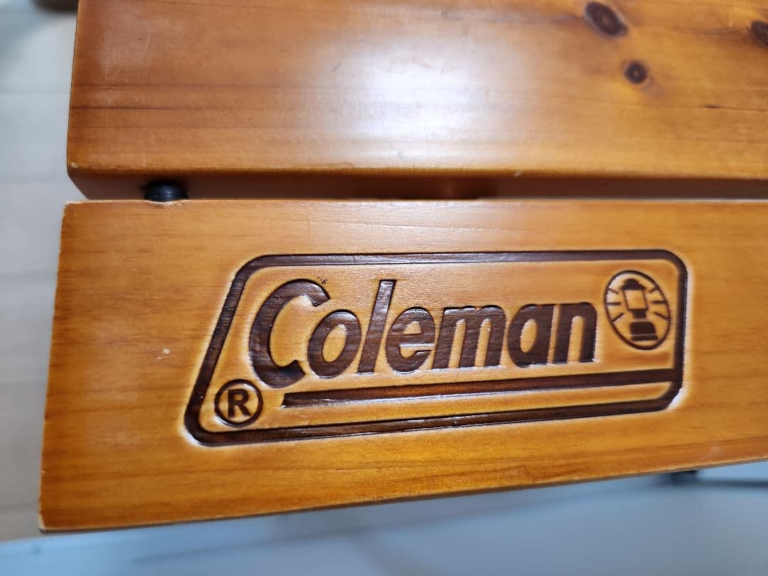 Coleman ナチュラルウッドロールテーブルクラシック/65