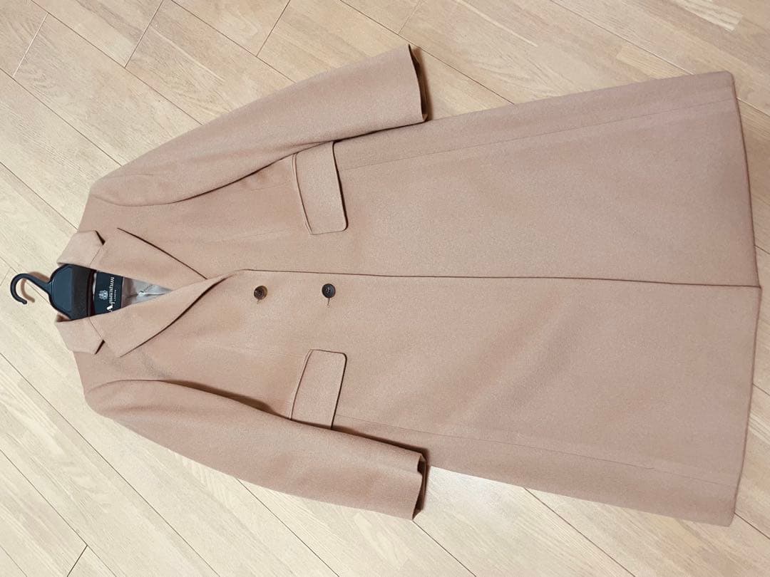 【美品】Aquascutum 100% カシミヤ チェスターコート