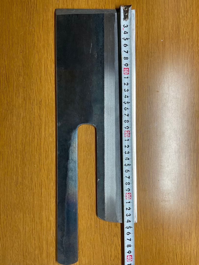 信州打ち刃物　蕎麦切り包丁　畑山充吉作　34cm