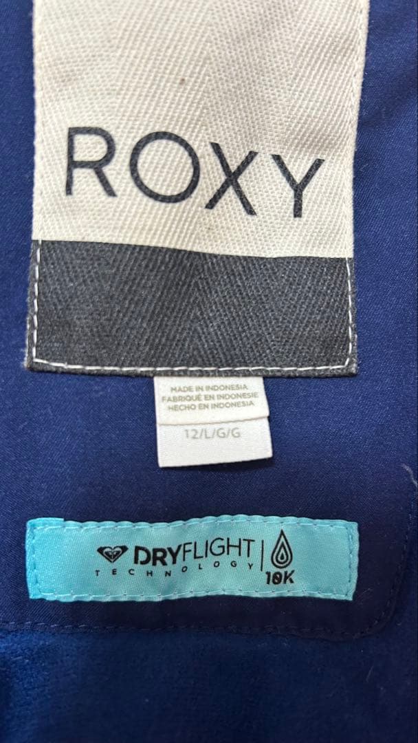 ROXY 子ども用 スキーウエア　多色花柄