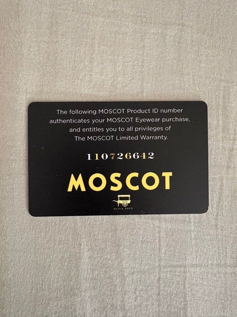 MOSCOT / LEMTOSH Japan Limited13 日本限定モデル
