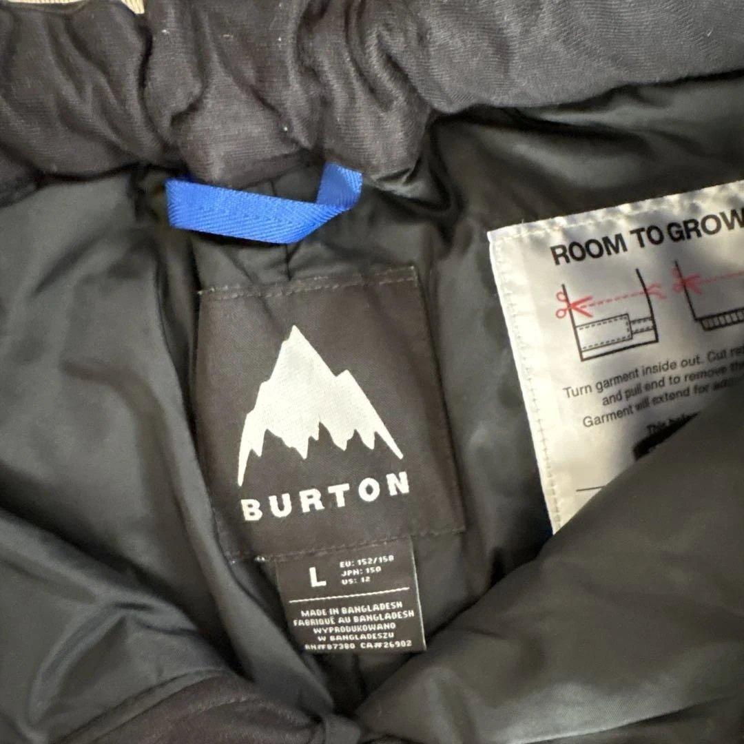 BURTON スノーボードパンツ ジュニアL ブラック