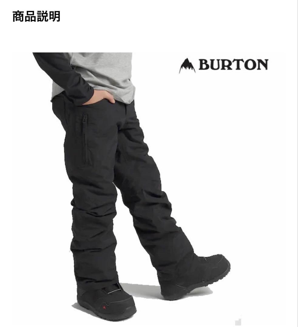 BURTON スノーボードパンツ ジュニアL ブラック