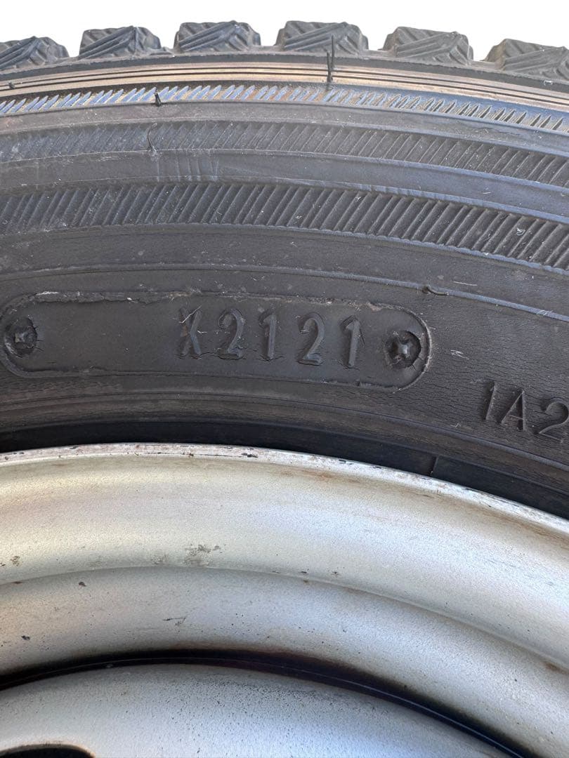 145R12 6PR LT グッドイヤーアイスナビ カーゴ スタッドレスタイヤ