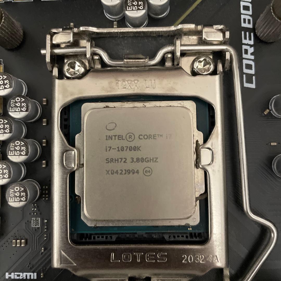 MSI Z490-S01 Intel i7-10700K メモリ32GB