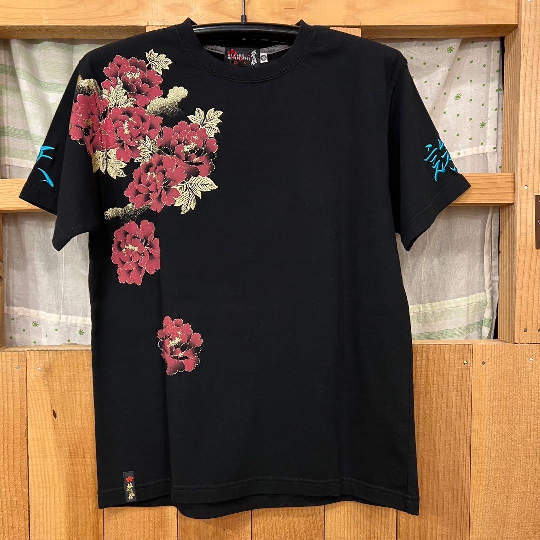 新品 抜刀娘 ラメ入り半袖Tシャツ(M)