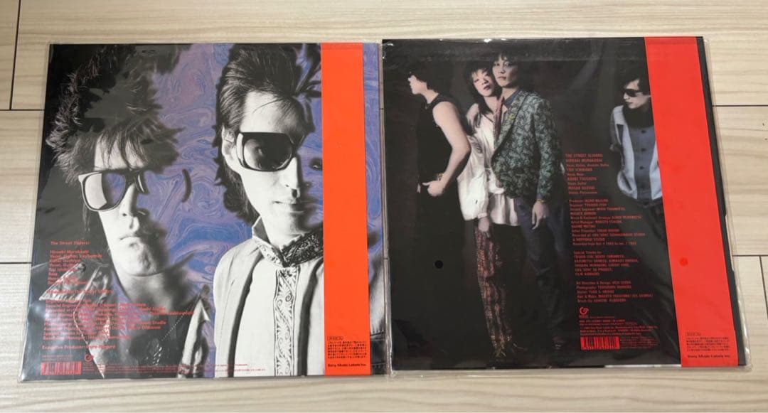 THE STREET SLIDERS JAG OUT レコード2セット新品未使用