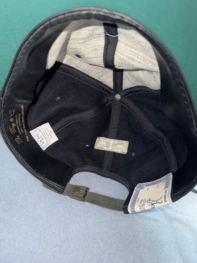 THE H.W. DOG ＆ CO. BASEBALL CAP BLACK ①