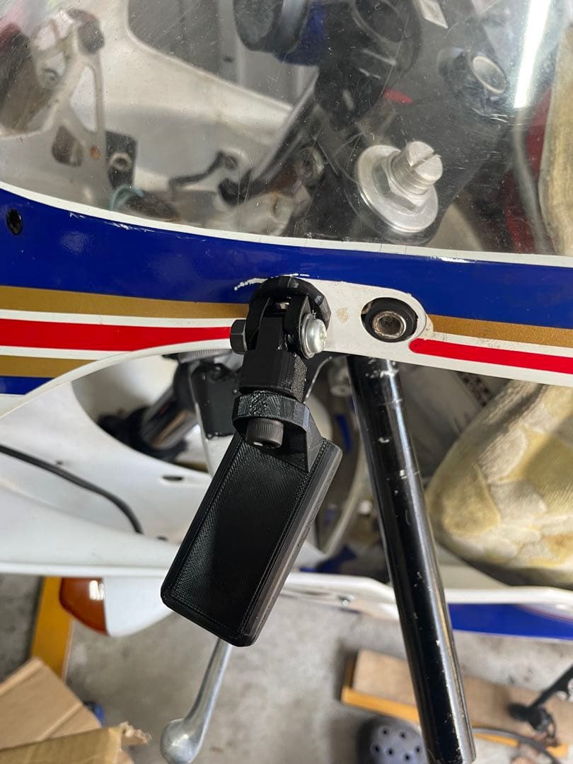 TZR ガンマ CBR FZR NSR250 等 レプリカ 左右 小型ミラー
