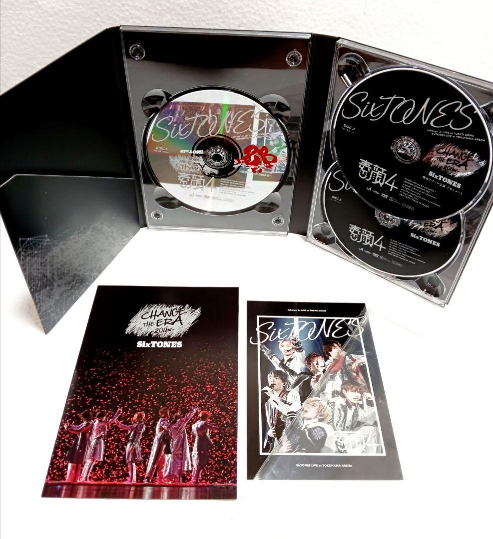 【正規品】素顔4 SixTONES盤 DVD ジャニーズJr.