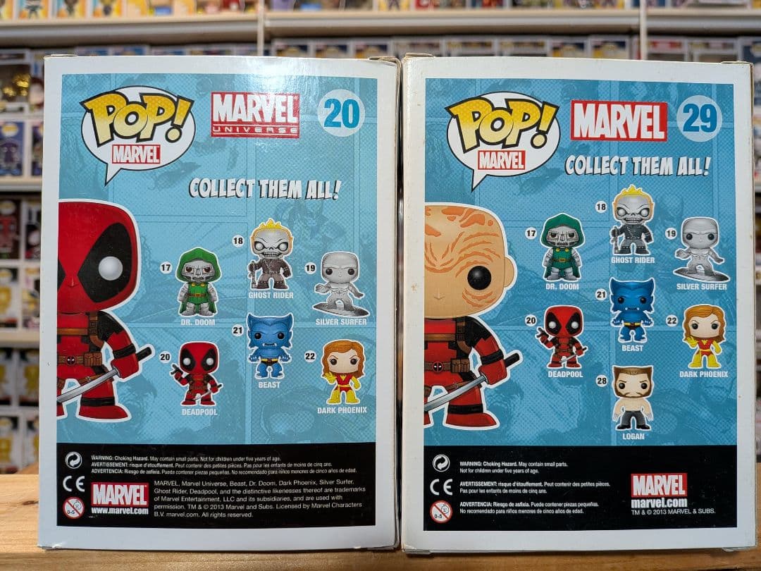 ファンコ Funko Pop! MARVEL デッドプール アンマスク 希少レア
