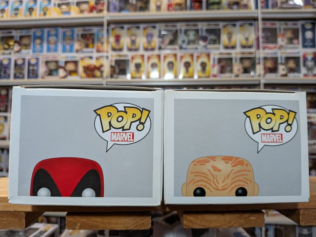 ファンコ Funko Pop! MARVEL デッドプール アンマスク 希少レア