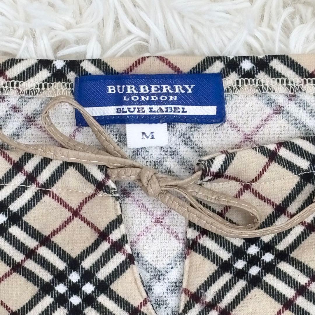 BURBERRY BLUE LABELノバチェック キャミソール クロップド丈