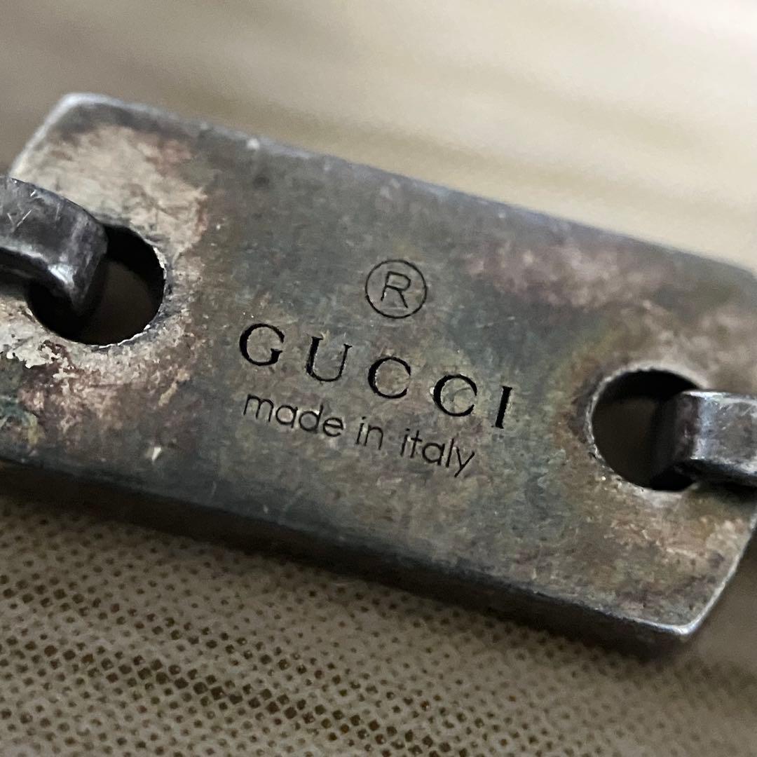 GUCCI チェーンネックレス スクエア　ベネチアン