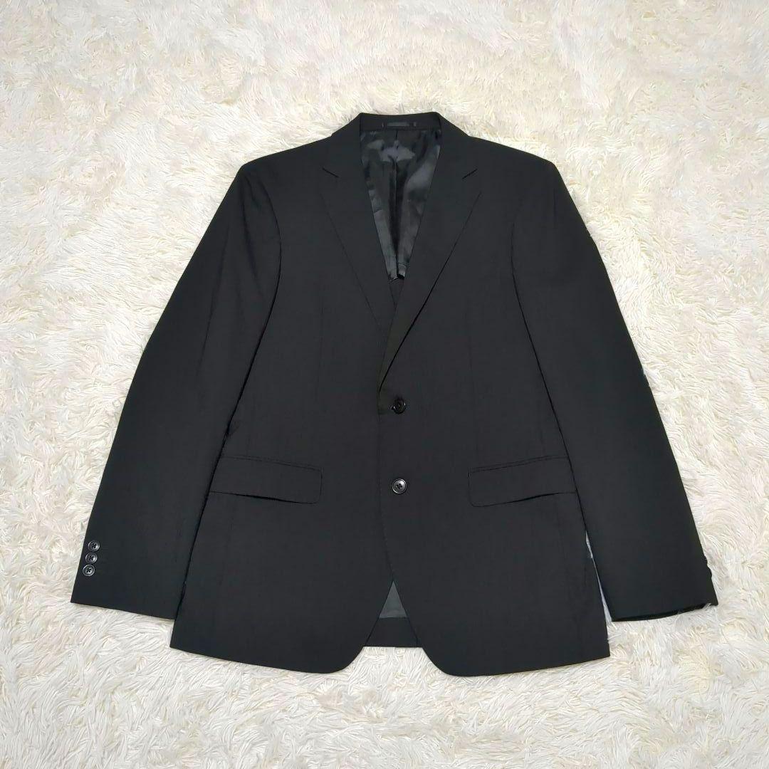 美品✨RITORNO ビジネススーツ A7 XL ブラックストライプ