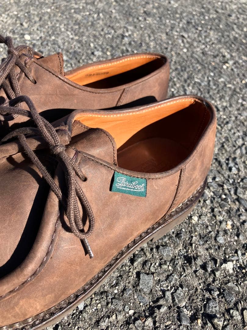 デッドストック89年製デカタグParaboot ミカエル 42 パラブーツ